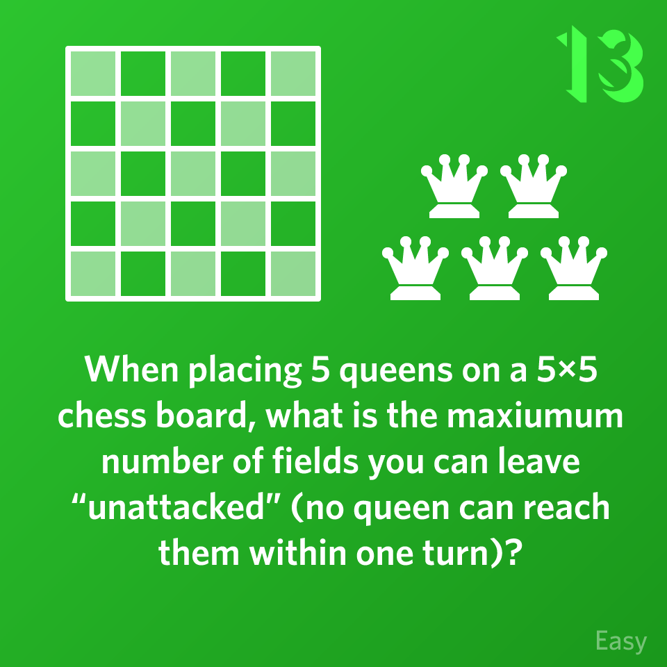 Puzzle 13 of 2018