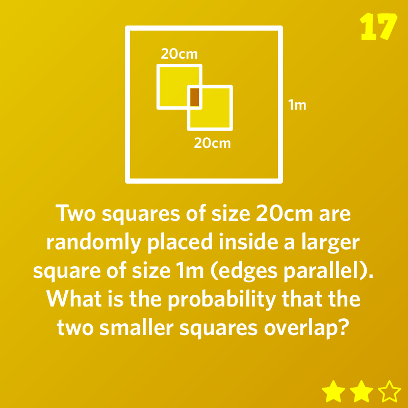 Puzzle 17 of 2021